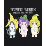 フルーツにゃんず柄 Tシャツ | ScoLar | 詳細画像9
