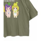 フルーツにゃんず柄 Tシャツ | ScoLar | 詳細画像14