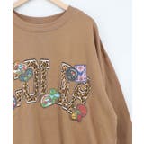 ワッペン風刺繍 レオパードロゴプルオーバー | ScoLar | 詳細画像14