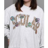 ワッペン風刺繍 レオパードロゴプルオーバー | ScoLar | 詳細画像6