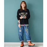 ワッペン風刺繍 レオパードロゴプルオーバー | ScoLar | 詳細画像7