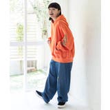 スカラーポップコーン柄 フード付きプルオーバー | ScoLar | 詳細画像1