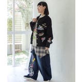 ワッペン風刺繍 2wayカーディガン | ScoLar | 詳細画像3