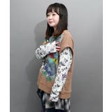 スプレーアート柄 袖取り外し2WAYプルオーバー | ScoLar | 詳細画像7