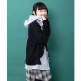 2WAYバイカラー裏毛プルパーカー | ScoLar | 詳細画像6