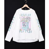 ポップコーン柄 ロングスリーブTシャツ | ScoLar | 詳細画像8