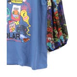 カラフルマーケット柄 袖切替プルオーバー | ScoLar | 詳細画像12