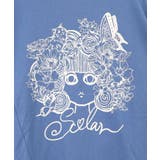 スカラーちゃん 袖バイカラー切替Tシャツ | ScoLar | 詳細画像12