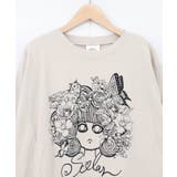 スカラーちゃん 袖バイカラー切替Tシャツ | ScoLar | 詳細画像13