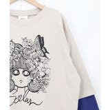 スカラーちゃん 袖バイカラー切替Tシャツ | ScoLar | 詳細画像14