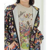 いたずらグミ柄 ロングスリーブTシャツ | ScoLar | 詳細画像3