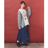 スカラーちゃん サイドチェック切替プルオーバー | ScoLar | 詳細画像2