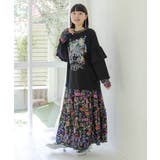 花蝶スカラーちゃん ジャガードプルオーバー | ScoLar | 詳細画像1