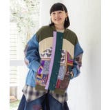 異素材MIX 中綿入りプレミアムジャケット | ScoLar | 詳細画像2