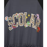 レオパードロゴ 配色ジャージワンピ | ScoLar | 詳細画像13