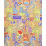 ネオン総柄 ポリワッシャーシャツ | ScoLar | 詳細画像11