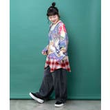 チェック巻きスカート付き 3wayデニムパンツ | ScoLar | 詳細画像16 