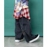 チェック巻きスカート付き 3wayデニムパンツ | ScoLar | 詳細画像17 
