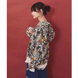 スカラーガール コラージュ柄パーカー | ScoLar | 詳細画像5