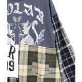 ロゴ×チェック パッチワーク風アシメワンピース | ScoLar | 詳細画像16