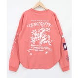 惑星ガールと宇宙ネコ柄Tシャツ | ScoLar | 詳細画像15