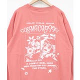 惑星ガールと宇宙ネコ柄Tシャツ | ScoLar | 詳細画像24