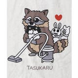 古着風タスカル柄 ロングスリーブTシャツ | ScoLar | 詳細画像1