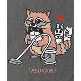 古着風タスカル柄 ロングスリーブTシャツ | ScoLar | 詳細画像2