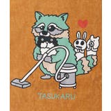 古着風タスカル柄 ロングスリーブTシャツ | ScoLar | 詳細画像3