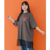 NYAOS柄メッシュ切替Tシャツ | ScoLar | 詳細画像1 