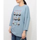 ウサギのきょむすび柄Tシャツ | ScoLar | 詳細画像4