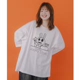 オフホワイト | 虚無ストアでお買い物柄 Tシャツ | ScoLar