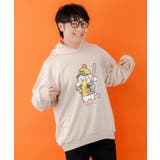 アイボリー | YORIMISHIフーデッドプルオーバー | ScoLar