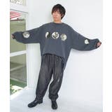 抜染Parity和柄裏毛プルオーバー | ScoLar | 詳細画像1 