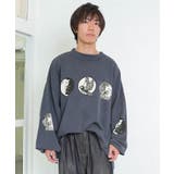 抜染Parity和柄裏毛プルオーバー | ScoLar | 詳細画像2 