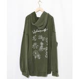 落書き風裏毛スノーウォッシュパーカー | ScoLar | 詳細画像15