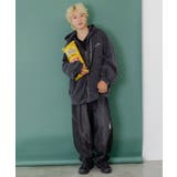 落書き風裏毛スノーウォッシュパーカー | ScoLar | 詳細画像9