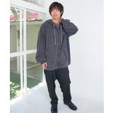 落書き風裏毛スノーウォッシュパーカー | ScoLar | 詳細画像11