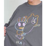 組体操クマうさぎ刺繍プルオーバー | ScoLar | 詳細画像5 