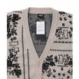 バンダナ柄ジャガードカーディガン | ScoLar | 詳細画像11