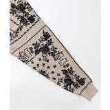 バンダナ柄ジャガードカーディガン | ScoLar | 詳細画像12