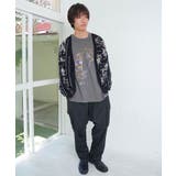 バンダナ柄ジャガードカーディガン | ScoLar | 詳細画像1