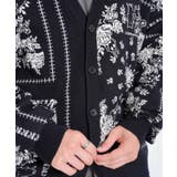 バンダナ柄ジャガードカーディガン | ScoLar | 詳細画像5