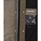 異素材使いの配色切替 中綿キルトジャケット | ScoLar | 詳細画像13 