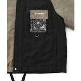 異素材使いの配色切替 中綿キルトジャケット | ScoLar | 詳細画像14 