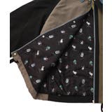 異素材使いの配色切替 中綿キルトジャケット | ScoLar | 詳細画像15 