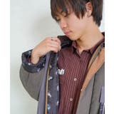 異素材使いの配色切替 中綿キルトジャケット | ScoLar | 詳細画像5 