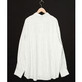 ひょっこりParity刺繍のストライプシャツ | ScoLar | 詳細画像12 