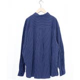 ひょっこりParity刺繍のストライプシャツ | ScoLar | 詳細画像14 