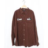 ひょっこりParity刺繍のストライプシャツ | ScoLar | 詳細画像16 